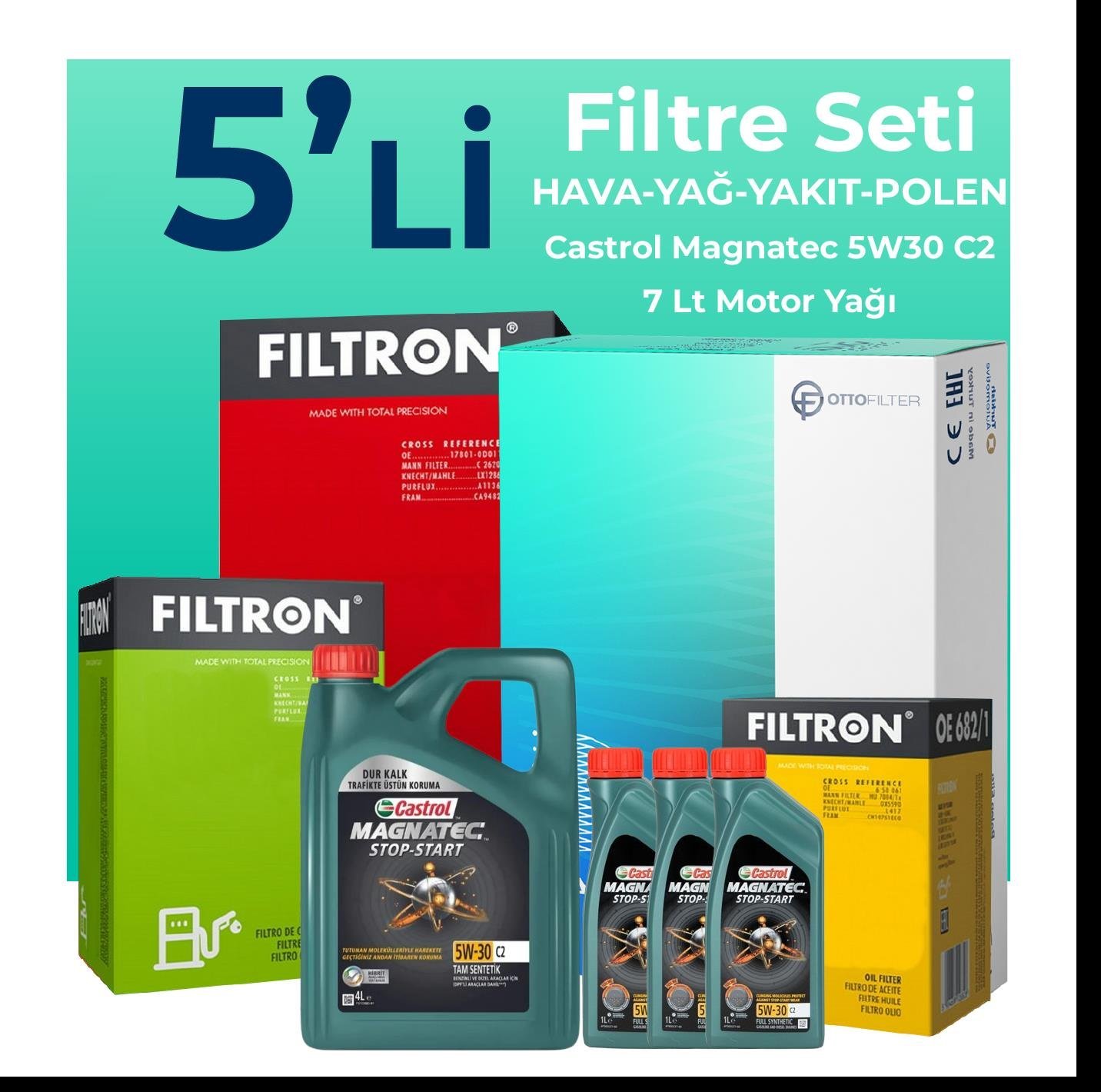 filtron-peugeot-boxer-2-2-dizel-filtre-bakim-seti-castrol-motor-yagli-2014-2016-5-li-107633