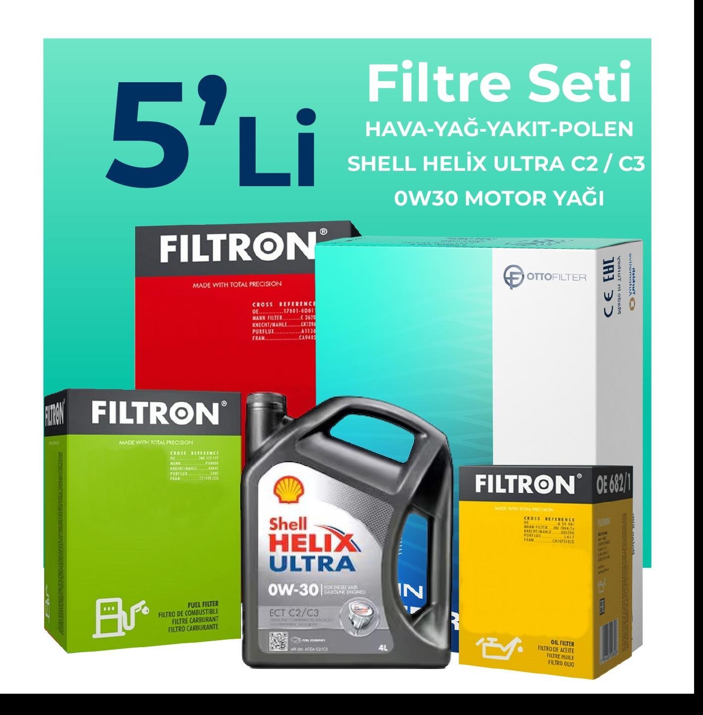 filtron-peugeot-partner-1-6-bluehdi-dizel-filtre-bakim-seti-shell-motor-yagli-2015-2018-5-li-62030